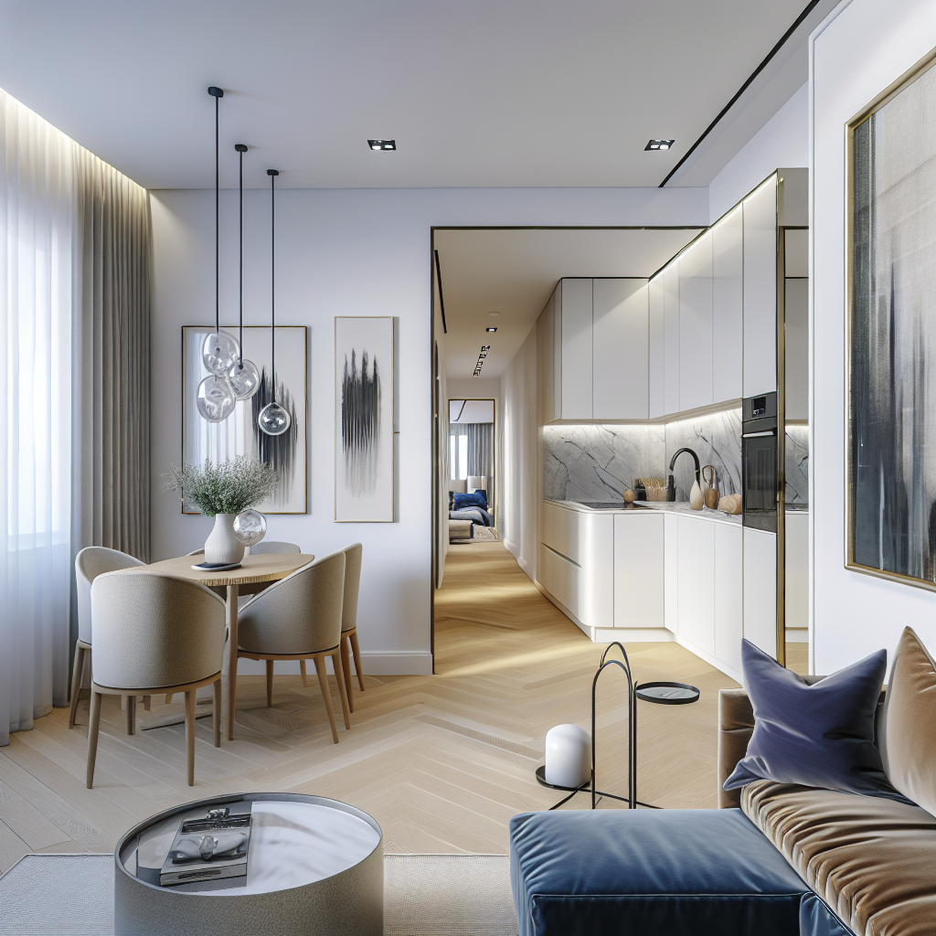 Apartamento T1 à venda em Av. da Liberdade – Marquês de Pombal, Santo António - Sala