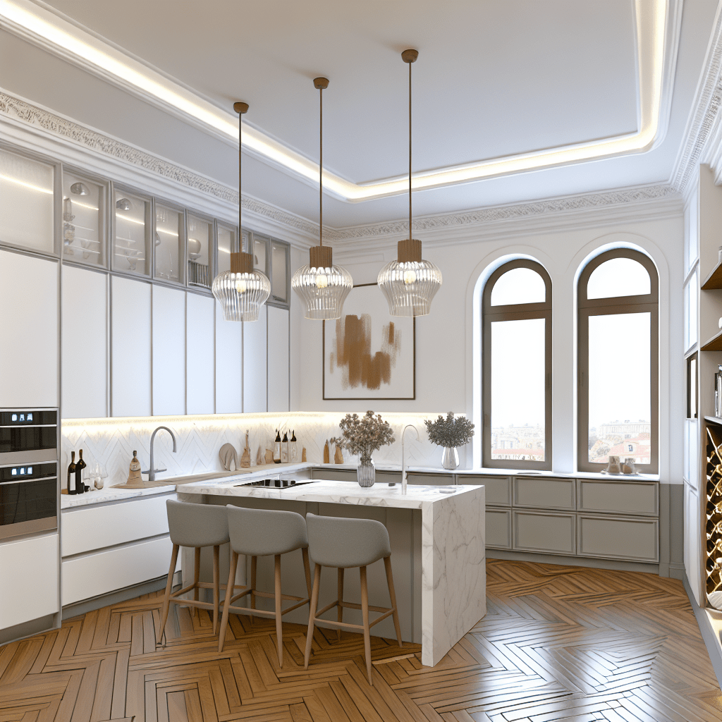 Apartamento T2 à venda em Bairro Azul – Parque Eduardo VII, Avenidas Novas - Cozinha