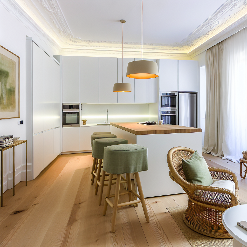 Apartamento T3 à venda na calçada da Estrela, 75, Lapa, Estrela - Cozinha