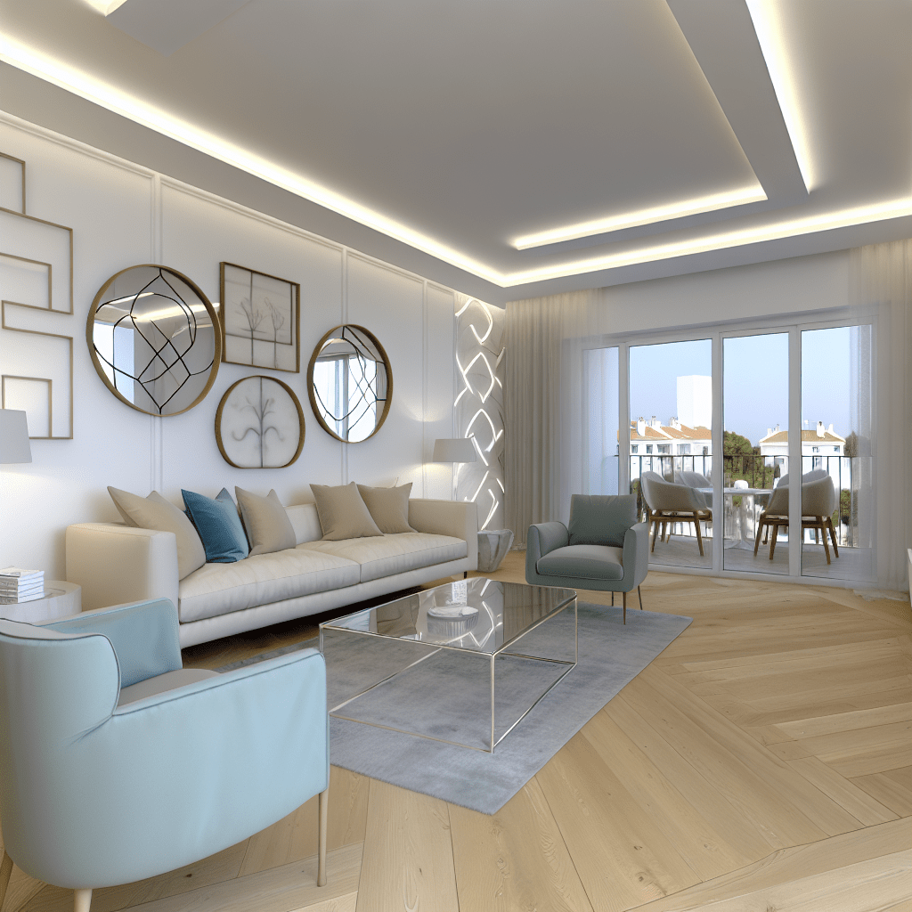 Apartamento T3 à venda na rua João Frederico Ludovice, Mercado de Benfica, Benfica - Sala