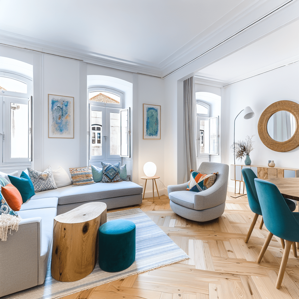 Apartamento T1 à venda na rua de Santo António dos Capuchos, Pena, Arroios - Sala