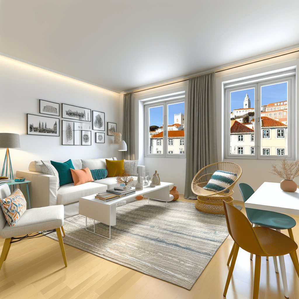 Apartamento T2 à venda em Alfama – Sé, Santa Maria Maior - Sala