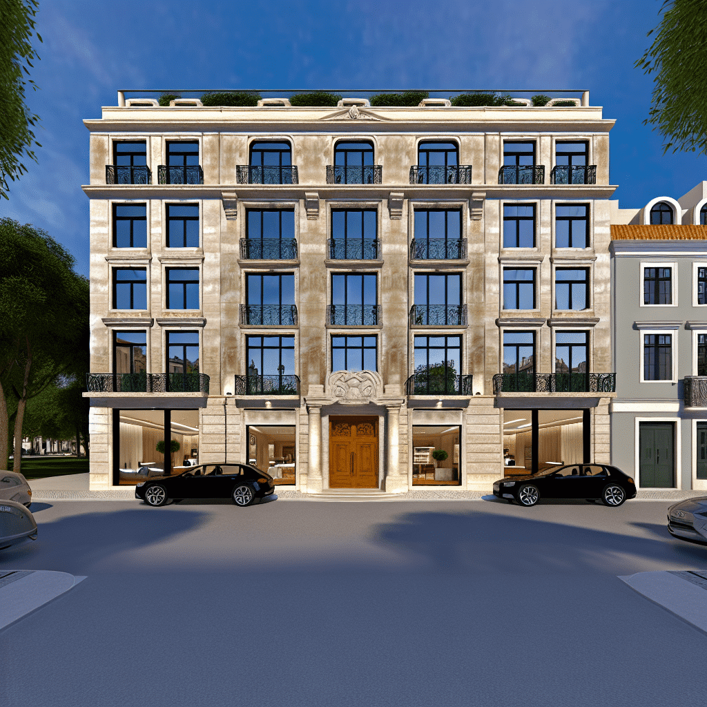 Apartamento T2 à venda em Av. da Liberdade – Marquês de Pombal, Santo António - Exterior