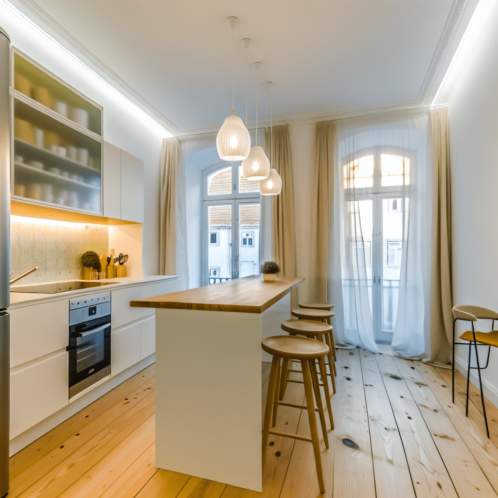 Apartamento T2 à venda em Santa Engrácia, São Vicente - Cozinha