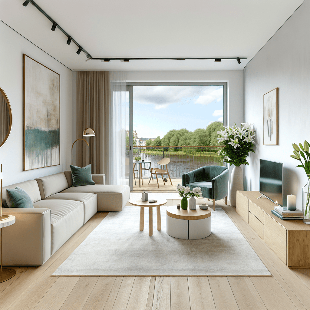 Apartamento T2 à venda na rua Capitão Afonso Pala, Prazeres, Estrela - Sala