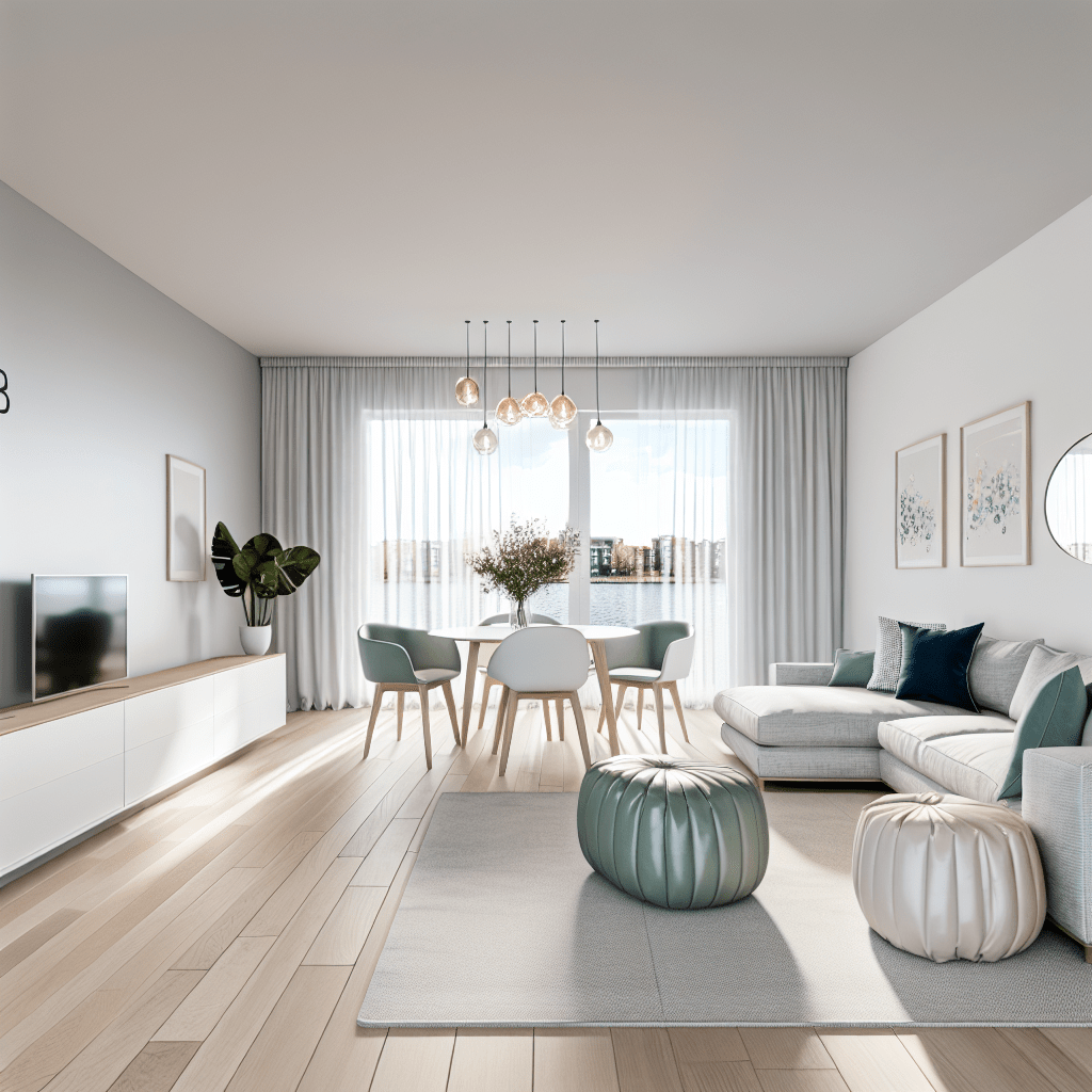 Apartamento T2 à venda na travessa José Fernandes, Rio Seco – Casalinho, Ajuda - Sala