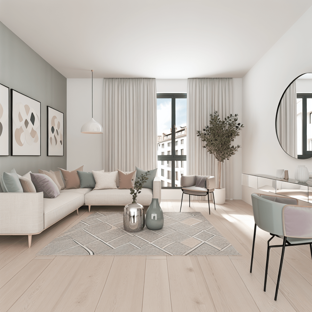 Apartamento T3 à venda no largo Conde Ottolin, Estrada de Benfica, São Domingos de Benfica - Sala