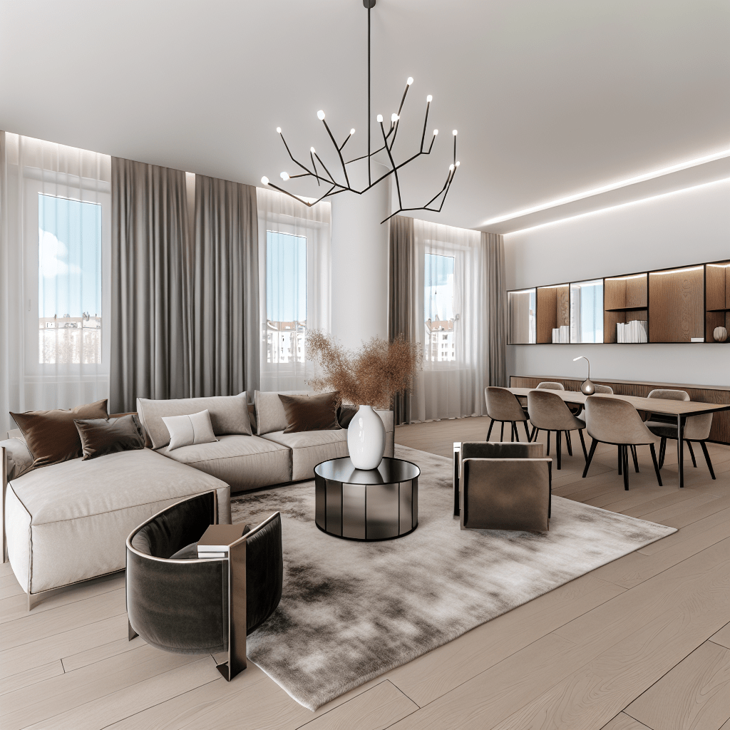 Apartamento T4 à venda na avenida Dom João II, 6, Expo Central, Parque das Nações - Sala