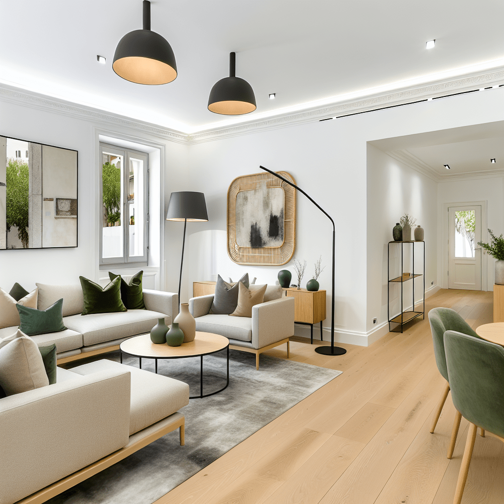 Apartamento T4 à venda na avenida Padre Manuel da Nóbrega, Areeiro, Lisboa - Sala