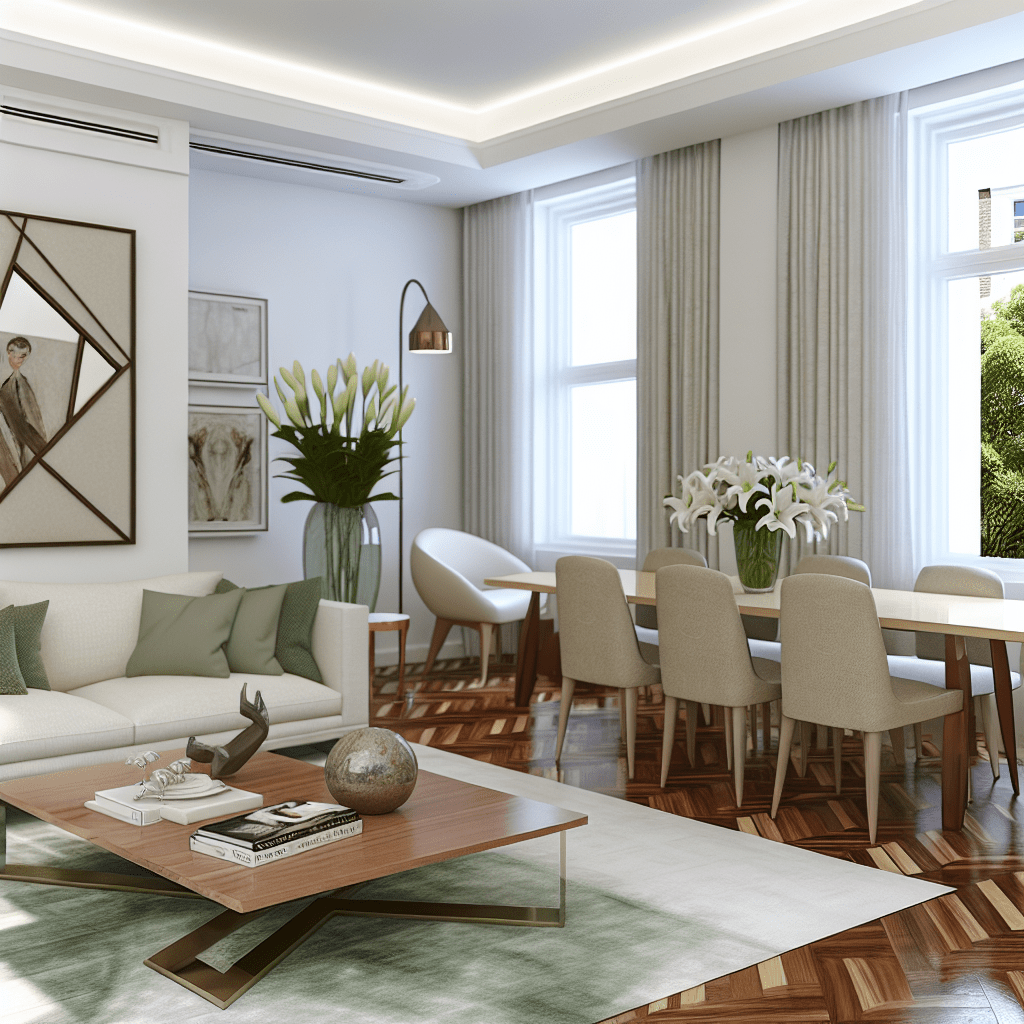 Apartamento T4 à venda na rua Fialho de Almeida, 9, Bairro Azul – Parque Eduardo VII, Avenidas Novas - Sala
