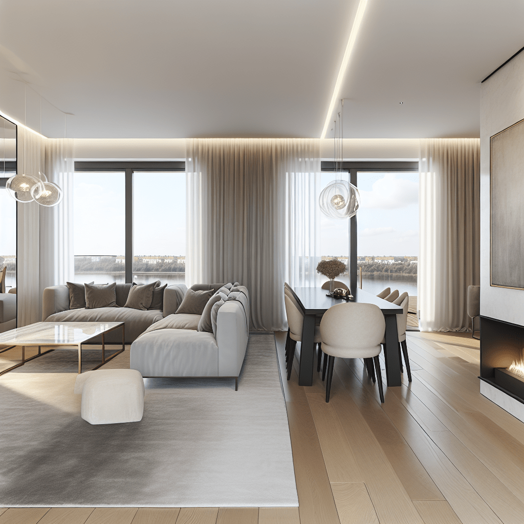 Apartamento T5 à venda na avenida Dom João II, 102, Expo Norte, Parque das Nações - Sala
